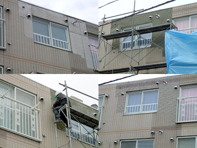 外壁張替え補修